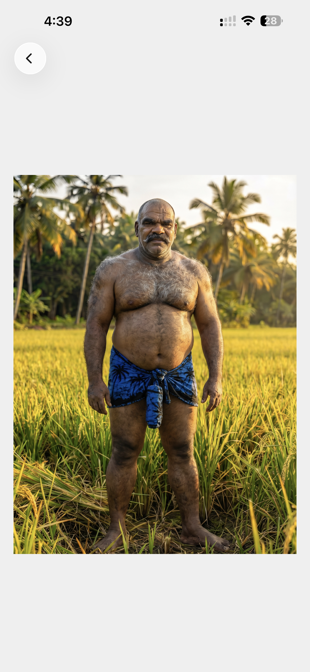 Blue Palm — Golden Paddy