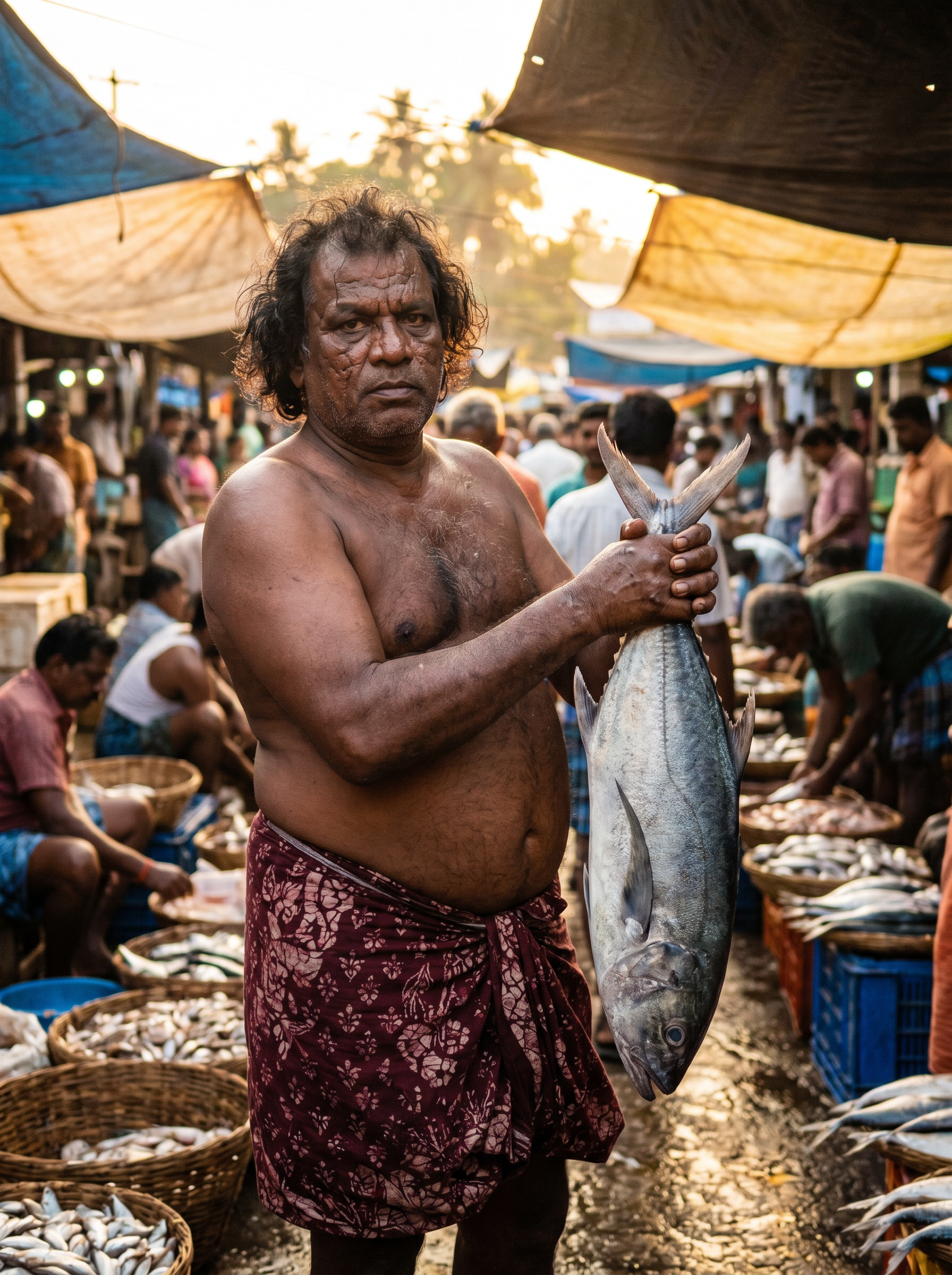 Fish Market — Scarred Warrior