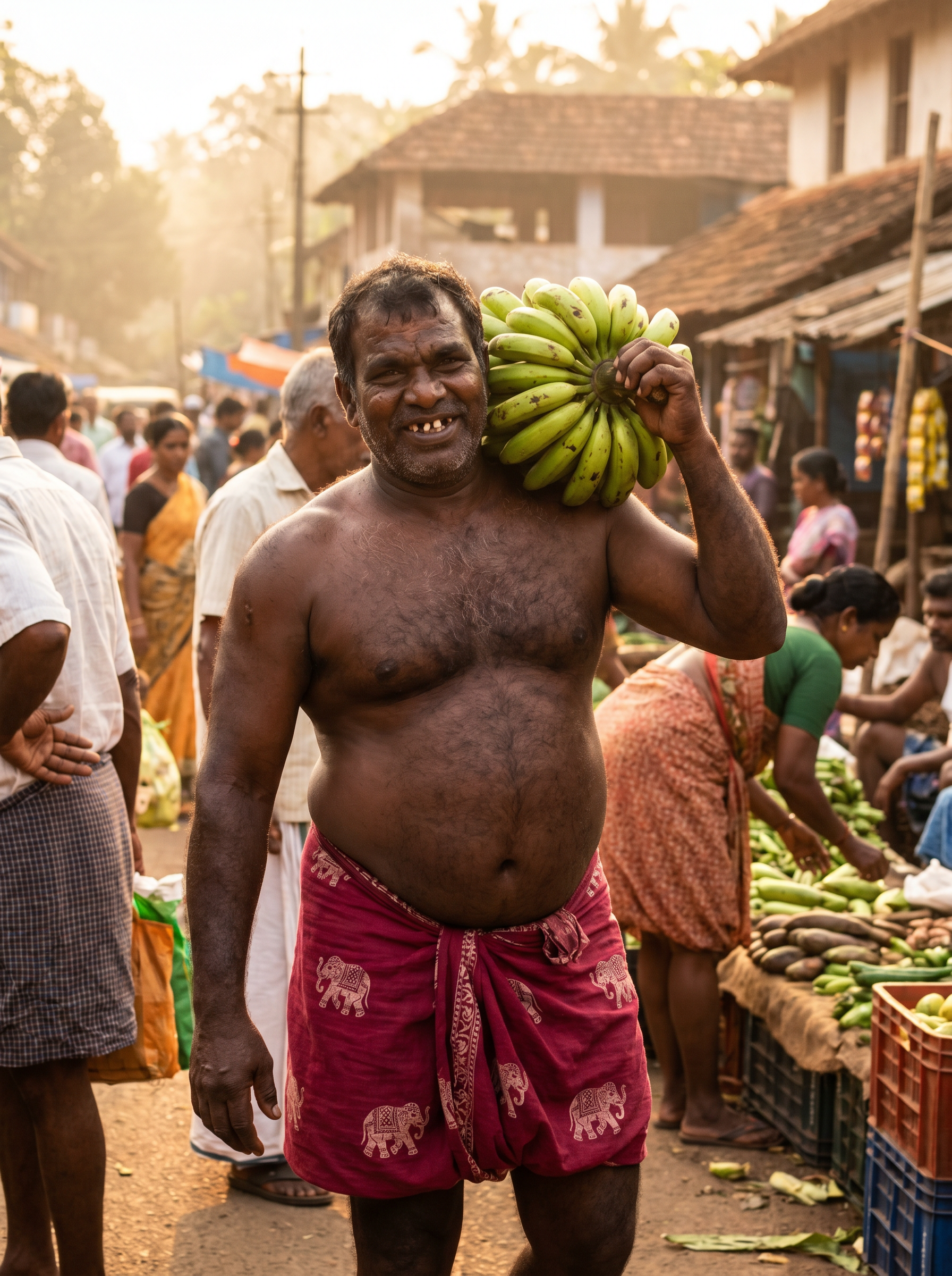 Market — Banana Carrier